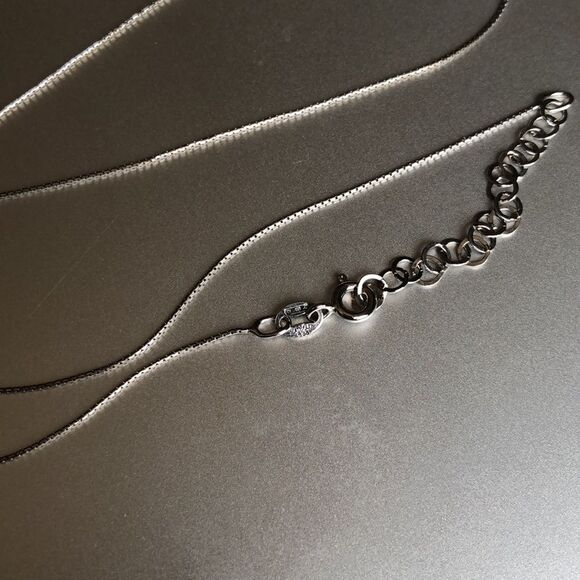 AMEDEO 925 STERLING SILVER VINTAGE LADY EARRINGS AND NECKLACE - Picture 5 of 10